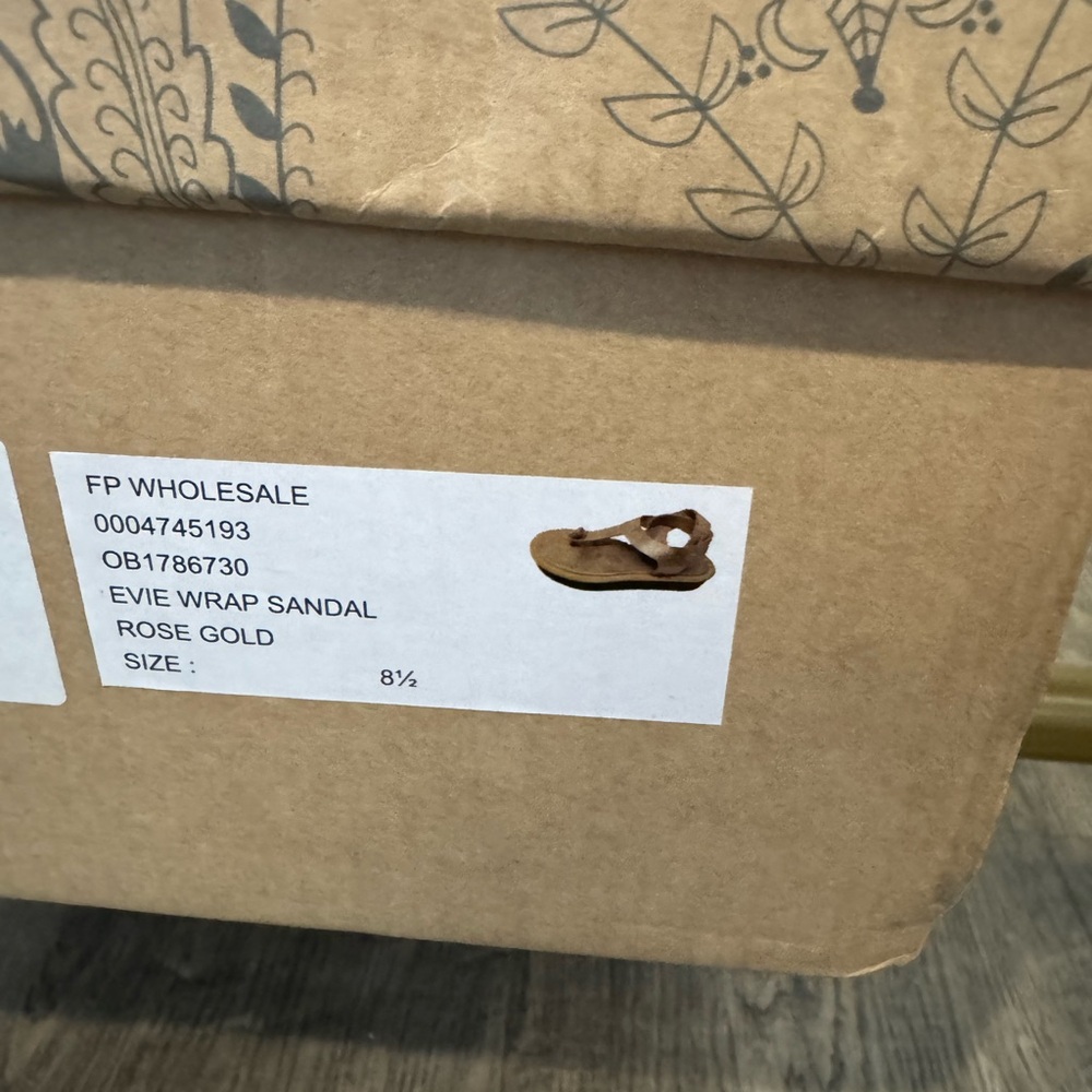 Free People Evie Wrap Sandals NWT (In Box) - Picture 5 of 6